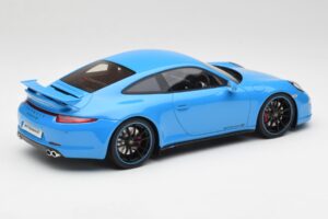 Porsche 911 991 Carrera 4S Aerokit Син GT Spirit 1:18 GT085 Смола — снимка 2 от 6