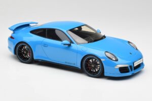 Porsche 911 991 Carrera 4S Aerokit Син GT Spirit 1:18 GT085 Смола — снимка 4 от 6