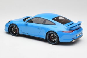 Porsche 911 991 Carrera 4S Aerokit Син GT Spirit 1:18 GT085 Смола — снимка 5 от 6