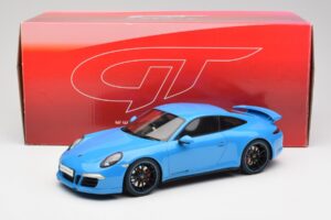 Porsche 911 991 Carrera 4S Aerokit Син GT Spirit 1:18 GT085 Смола — снимка 6 от 6