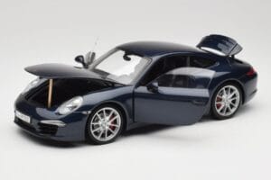 Porsche 911 991 Carrera S Blue Metallic Minichamps 1:18 WAP0210200C Метал — снимка 2 от 8