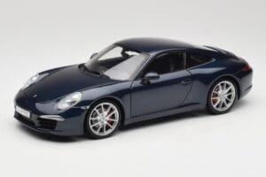 Porsche 911 991 Carrera S Blue Metallic Minichamps 1:18 WAP0210200C Метал