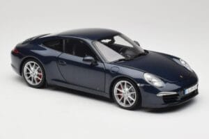Porsche 911 991 Carrera S Blue Metallic Minichamps 1:18 WAP0210200C Метал — снимка 6 от 8