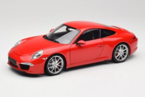 Porsche 911 991 Carrera S Guards Червен Minichamps 1:18 100061020 Метал