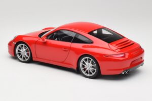 Porsche 911 991 Carrera S Guards Червен Minichamps 1:18 100061020 Метал — снимка 7 от 8