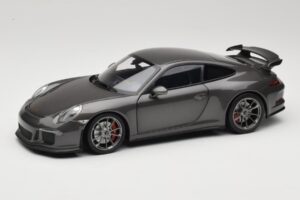 Porsche 911 991 GT3 Grey Metallic Minichamps 1:18 110062720 Метал