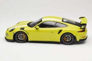 Porsche 911 991.1 GT3 RS Lizard Green & Stripes Minichamps 1:18 155066224 Метал — снимка 3 от 6