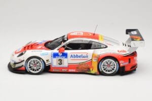 Porsche 911 991.1 GT3 R #3 Frikadelli Racing N. Siedler / K. Abbelen / S. Schmitz 24 Hours of Nurburgring 2016 Minichamps 1:1 — снимка 3 от 6