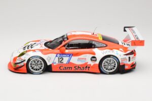Porsche 911 991.1 GT3 R Manthey Racing #12 F. Klohs / P. Renauer 24 Hours Nurburgring 2017 Minichamps 1:18 155176912 Метал — снимка 3 от 6