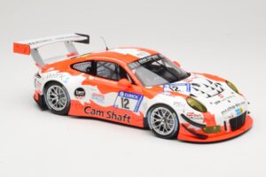 Porsche 911 991.1 GT3 R Manthey Racing #12 F. Klohs / P. Renauer 24 Hours Nurburgring 2017 Minichamps 1:18 155176912 Метал — снимка 4 от 6