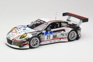 Porsche 911 991.1 GT3 R #21 WTM Racing J. Stursberg / V. Krumbach 24h Nurburgring 2016 Minichamps 1:18 155166021 Метал