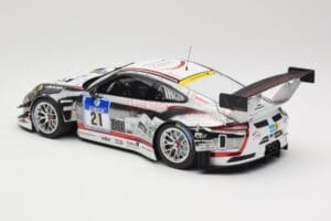 Porsche 911 991.1 GT3 R #21 WTM Racing J. Stursberg / V. Krumbach 24h Nurburgring 2016 Minichamps 1:18 155166021 Метал — снимка 5 от 6