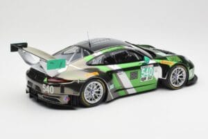 Porsche 911 991.1 GT3 R #540 Black Swan Racing P. Long / T. Pilgrim 24h Daytona 2016 Minichamps 1:18 155166540 Метал — снимка 2 от 6