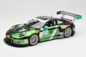 Porsche 911 991.1 GT3 R #540 Black Swan Racing P. Long / T. Pilgrim 24h Daytona 2016 Minichamps 1:18 155166540 Метал