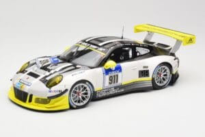 Porsche 911 991.1 GT3 R #911 Manthey Racing N. Tandy / E. Bamber 24h Nurburgring 2016 Minichamps 1:18 155166911 Метал