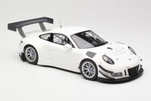 Porsche 911 991.1 GT3 R Бял Със Сребристи Джанти Minichamps 1:18 153166000 Метал — снимка 4 от 6