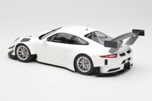 Porsche 911 991.1 GT3 R Бял Със Сребристи Джанти Minichamps 1:18 153166000 Метал — снимка 5 от 6