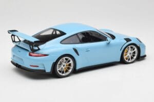 Porsche 911 991.1 GT3 RS Син Мат Джанти Minichamps 1:18 153066235 Метал — снимка 2 от 6