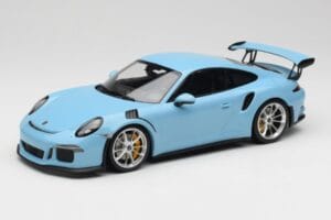 Porsche 911 991.1 GT3 RS Син Мат Джанти Minichamps 1:18 153066235 Метал