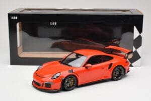 Porsche 911 991.1 GT3 RS Lava Orange Minichamps 1:18 155066220 Метал — снимка 6 от 6