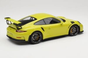 Porsche 911 991.1 GT3 RS Светлозелен Minichamps 1:18 155066222 Метал — снимка 2 от 6