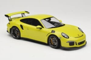 Porsche 911 991.1 GT3 RS Светлозелен Minichamps 1:18 155066222 Метал — снимка 4 от 6