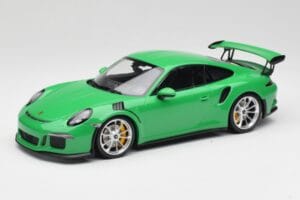 Porsche 911 991.1 GT3 RS Lizard Зелен & Сребристи Джанти Minichamps 1:18 153066229 Метал