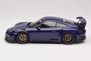 Porsche 911 991.1 GT3 RS Ultraviolet Minichamps 1:18 155066221 Метал — снимка 3 от 6