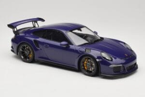 Porsche 911 991.1 GT3 RS Ultraviolet Minichamps 1:18 155066221 Метал — снимка 4 от 6