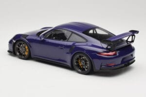 Porsche 911 991.1 GT3 RS Ultraviolet Minichamps 1:18 155066221 Метал — снимка 5 от 6