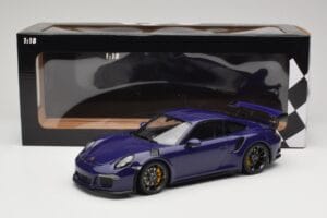 Porsche 911 991.1 GT3 RS Ultraviolet Minichamps 1:18 155066221 Метал — снимка 6 от 6