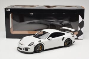 Porsche 911 991.1 GT3 RS Бял Черни Джанти Minichamps 1:18 153066224 Метал — снимка 6 от 6