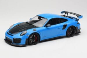 Porsche 911 991.2 GT2 RS Син с Черни Джанти Minichamps 1:18 155068308 Метал