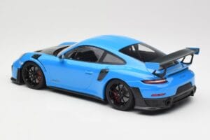 Porsche 911 991.2 GT2 RS Син с Черни Джанти Minichamps 1:18 155068308 Метал — снимка 5 от 6