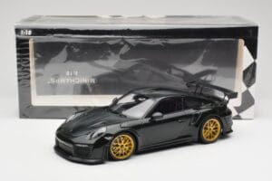 Porsche 911 991.2 GT2 RS Зелен Weissach Package Златни Джанти Minichamps 1:18 155068306 Метал — снимка 6 от 6