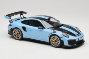 Porsche 911 991.2 GT2 RS Gulf Blue GT Spirit 1:18 CLDC027 Смола — снимка 4 от 6