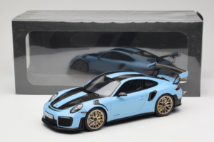 Porsche 911 991.2 GT2 RS Gulf Blue GT Spirit 1:18 CLDC027 Смола — снимка 6 от 6