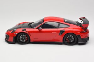 Porsche 911 GT2 RS 991.2 Червен Черни Джанти Minichamps 1:18 155968307 Метал — снимка 3 от 6