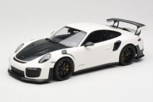 Porsche 911 991.2 GT2 RS Бял с Черни Джанти Minichamps 1:18 155068310 Метал