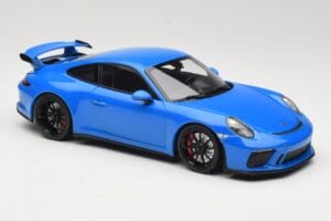 Porsche 911 991.2 GT3 Син Minichamps 1:18 110067024 Метал — снимка 6 от 8