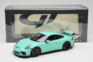 Porsche 911 991.2 GT3 Ментово Зелено GT Spirit 1:18 GT550 Смола — снимка 6 от 6