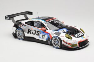 Porsche 911 991.2 GT3 R #17 Kues Team 75 Bernhard M. Christensen / K. Cairoli 24 Hours of Nurburgring 2018 Minichamps 1:18 15 — снимка 4 от 6