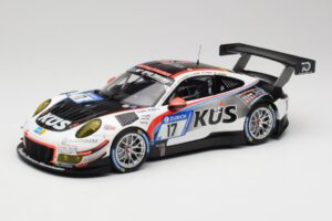 Porsche 911 991.2 GT3 R #17 Kues Team 75 Bernhard M. Christensen / K. Cairoli 24 Hours of Nurburgring 2018 Minichamps 1:18 15