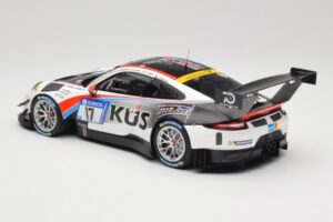 Porsche 911 991.2 GT3 R #17 Kues Team 75 Bernhard M. Christensen / K. Cairoli 24 Hours of Nurburgring 2018 Minichamps 1:18 15 — снимка 5 от 6