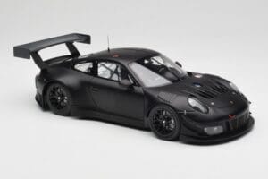 Porsche 911 991.2 GT3 R Matte Black Minichamps 1:18 155186901 Метал — снимка 4 от 6