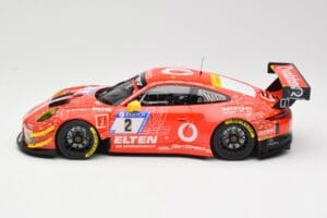 Porsche 911 991.2 GT3 R #2 Team Gigaspeed S. Bockmann 24 Hours of Nurburgring 2018 Minichamps 1:18 155186902 Метал — снимка 3 от 6