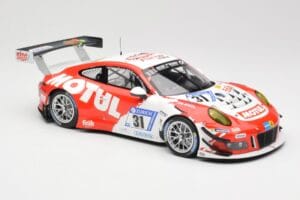 Porsche 911 991.2 GT3 R #31 Frikadelli Racing K. Bachler / M. Christensen 24 Hours of Nurburgring 2017 Minichamps 1:18 155176 — снимка 4 от 6