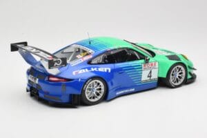 Porsche 911 991.2 GT3 R #4 Falken K. Bachler / M. Ragginger VLN Winner Round 6 2018 Minichamps 1:18 153186994 Метал — снимка 2 от 6