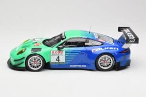 Porsche 911 991.2 GT3 R #4 Falken K. Bachler / M. Ragginger VLN Winner Round 6 2018 Minichamps 1:18 153186994 Метал — снимка 3 от 6