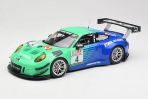 Porsche 911 991.2 GT3 R #4 Falken K. Bachler / M. Ragginger VLN Winner Round 6 2018 Minichamps 1:18 153186994 Метал